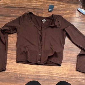 Hollister baby tee never worn NWT